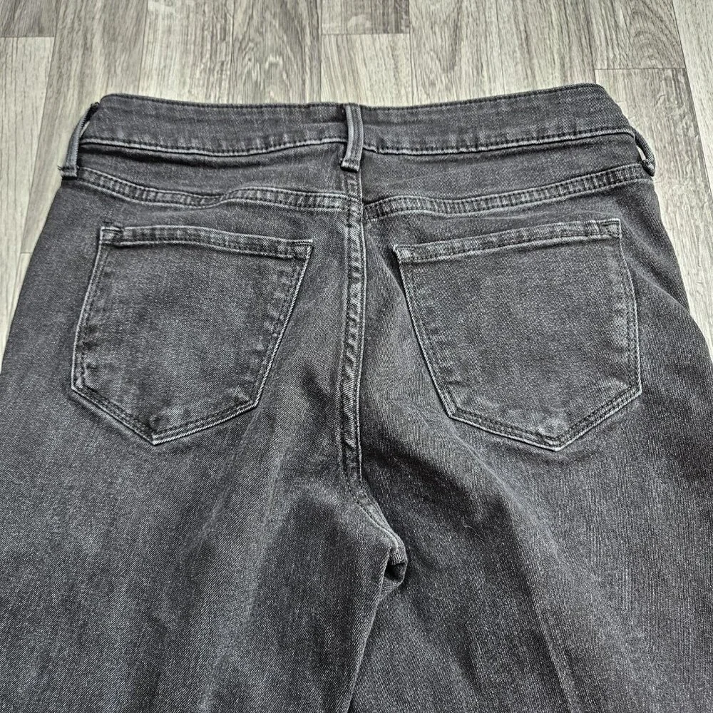 Old Navy Pop Icon Skinny Jeans‎ Womens 4 Charcoal Wash Mid Rise Stretch Denim